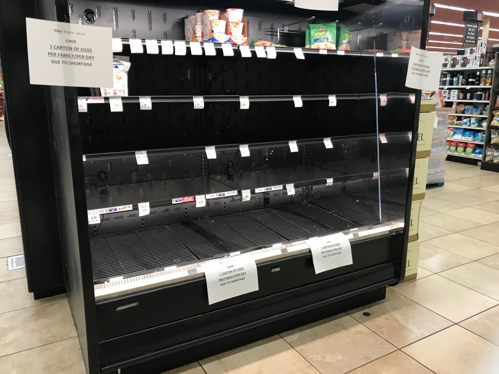 Raley's eggs